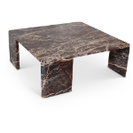 Picture of 39" Handcrafted Genuine Marble Coffee Table