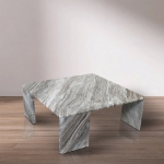 Picture of 39" Handcrafted Genuine Marble Coffee Table