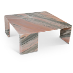 Picture of 39" Handcrafted Genuine Marble Coffee Table