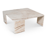 Picture of 39" Handcrafted Genuine Marble Coffee Table