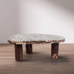 Picture of 36" Handcrafted Genuine Marble Coffee Table