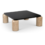 Picture of 42" Solid Oak Wood Top Coffee Table