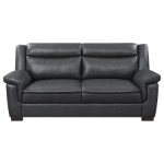 Picture of Upholstered Padded Arm Sofa Grey