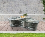 Picture of 59.5"/ 21" Marble Finish Concrete Coffee Table and End Table