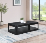 Picture of 58"/54"/20" Mix of Solid Wood and MDF Rich Finish Coffee Table, Console Table and End Table