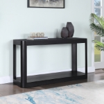 Picture of 58"/54"/20" Mix of Solid Wood and MDF Rich Finish Coffee Table, Console Table and End Table