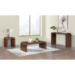 Picture of 48"/54"/20" Oak Veneer Contemporary Design Coffee Table, Console Table and End Table