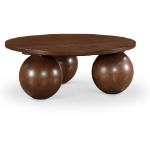 Picture of 39" Oak Veneer MDF PU Round top Coffee Table