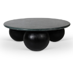 Picture of 39" Three Round Ball Shaped Bases Coffee Table