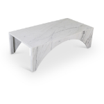 Picture of 48"/18" Arched Marble Shape Coffee Table and End Table