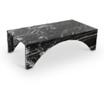 Picture of 48"/18" Arched Marble Shape Coffee Table and End Table