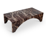 Picture of 48"/18" Arched Marble Shape Coffee Table and End Table