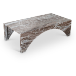 Picture of 48"/18" Arched Marble Shape Coffee Table and End Table