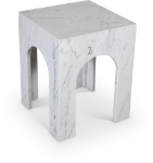 Picture of 48"/18" Arched Marble Shape Coffee Table and End Table