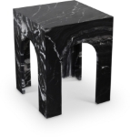 Picture of 48"/18" Arched Marble Shape Coffee Table and End Table