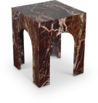 Picture of 48"/18" Arched Marble Shape Coffee Table and End Table