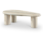 Picture of 47.5" Concrete Art Deco Indoor/Outdoor Concrete Coffee Table