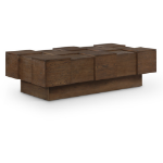 Picture of 52" Oak Veneer Multi Level Coffee Table