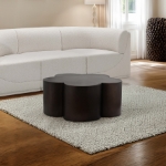 Picture of 36"/19" Iron MDF Clover Shape Contemporay Design Coffee Table and End Table