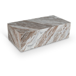 Picture of 48"/ 18" Marble Is A Porous Stone Handcrafted Genuine Marble Coffee Table and End Table