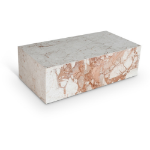 Picture of 48"/ 18" Marble Is A Porous Stone Handcrafted Genuine Marble Coffee Table and End Table