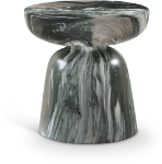 Picture of 18" Marble Finish Art Deco Design End Table