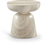 Picture of 18" Marble Finish Art Deco Design End Table