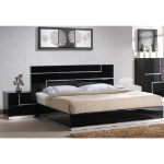 Picture of Black lacquered finish  Right and Left  Night Stand